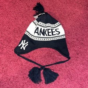 New York Yankees MLB ear covered hat